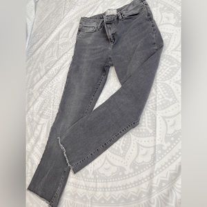 Free People Dark Grey Jeans